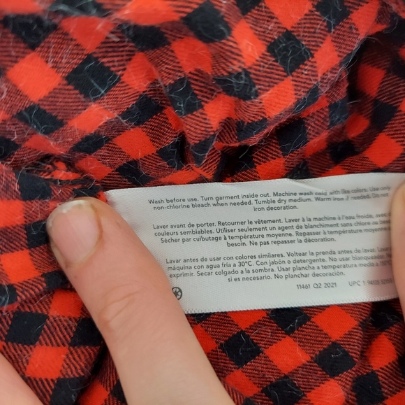 🎁 = 10/$25 - Carter's 6 / 6x red buffalo plaid dress - Picture 9 of 9